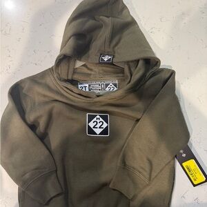 M22 Kids Olive Hoodie - Michigan toddler boy 2T